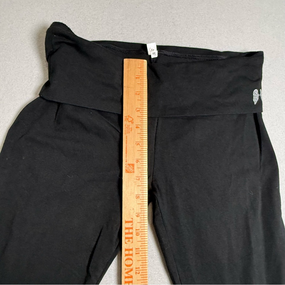 Victoria's Secret Yoga Pants Foldover Leggings Small Angel Wing Y2K Small X Long - Picture 6 of 7